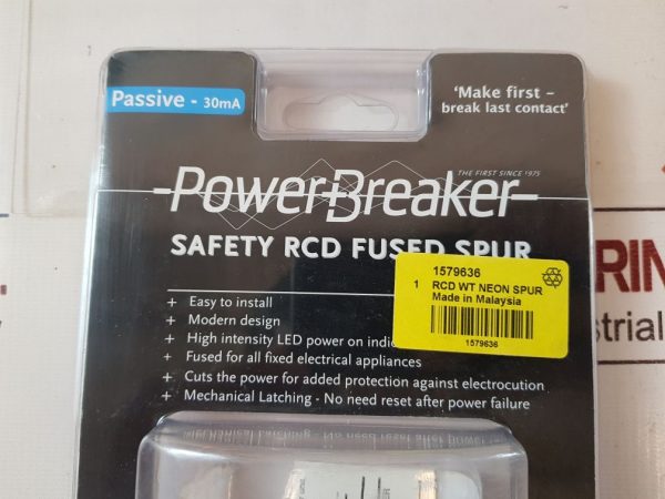 GREEN BROOK H92WP-C RCD FUSED SPUR POWER BREAKER