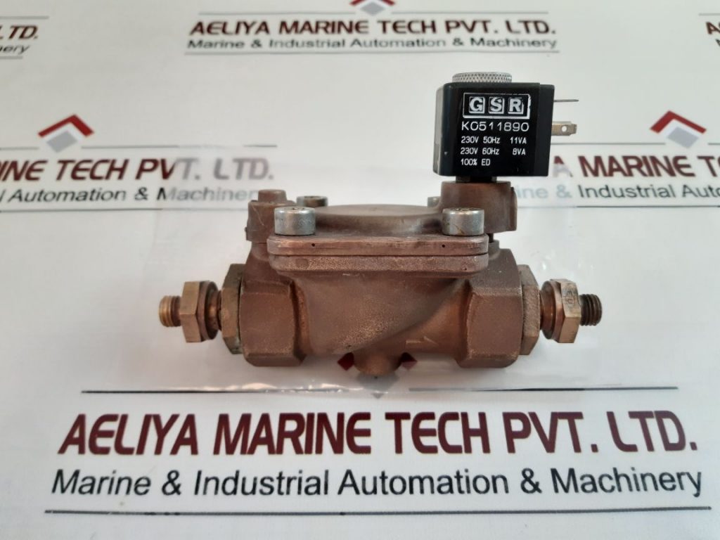 GSR K0511890 SOLENOID VALVE WITH COIL Aeliya Marine