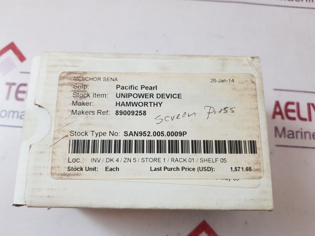 HYDRIA UNIPOWER HPL403 UNIPOWER DEVICE 89009258 - Image 13