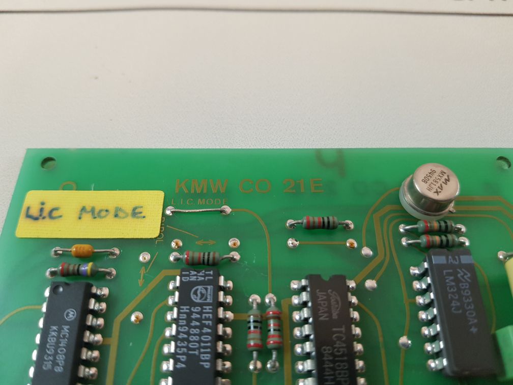 KMW CO 21E PC BOARD
