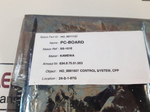 KAMEWA SS-101E PCB CARD