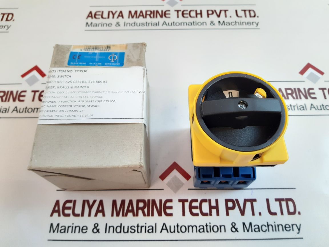 KRAUS & NAIMER KG41 MAIN SWITCH