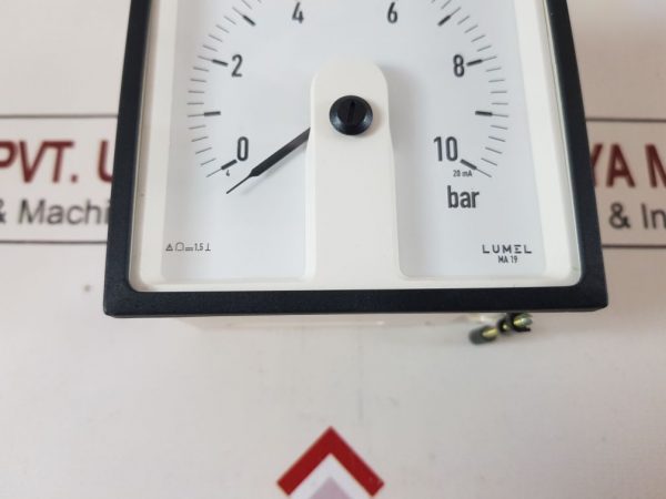 LUMEL MA 19 PANEL METER 0 TO 10 BAR