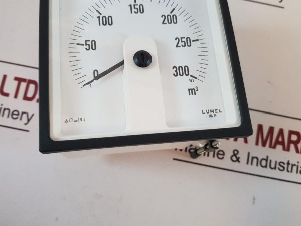LUMEL MA19 PANEL METER 0 TO 300 M3