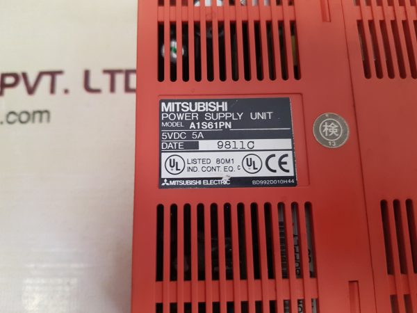 MITSUBISHI MELSEC A1S61PN POWER SUPPLY UNIT