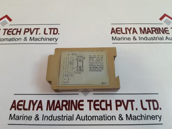 MARINE SAFE M-600 INSULATION FAULT RELAY