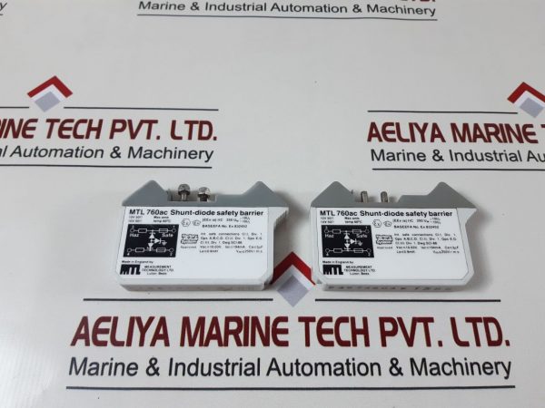 MEASUREMENT TECHNOLOGY MTL 760AC SHUNT-DIODE SAFETY BARRIER