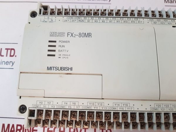 MITSUBISHI MELSEC FX2-80MR PLC MODULE