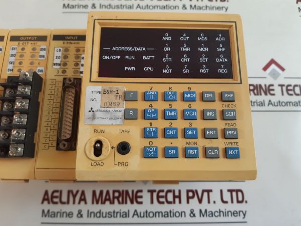 MITSUBISHI KAKOI ESH-1 TR E-01T-4131,E-01T-4157,E-31N-4132 CONTROLLER RACK MODULE