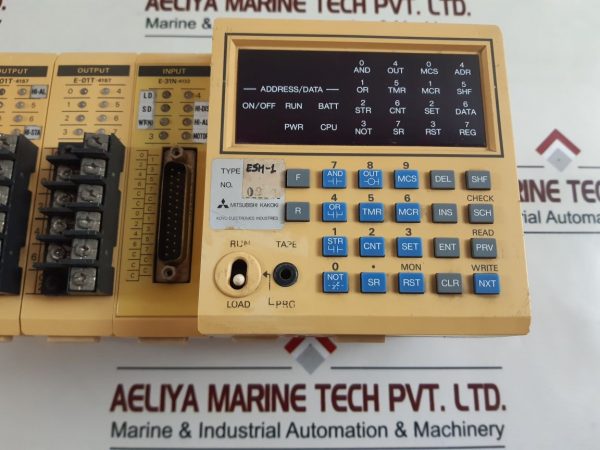 MITSUBISHI KAKOKI ESH-1, E-01T-4131,E-01T-4157,E-31N-4132 CONTROLLER RACK MODULE