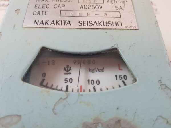 NAKAKITA SEISAKUSHO NS-BA-300 B-12 PRESSURE SWITCH