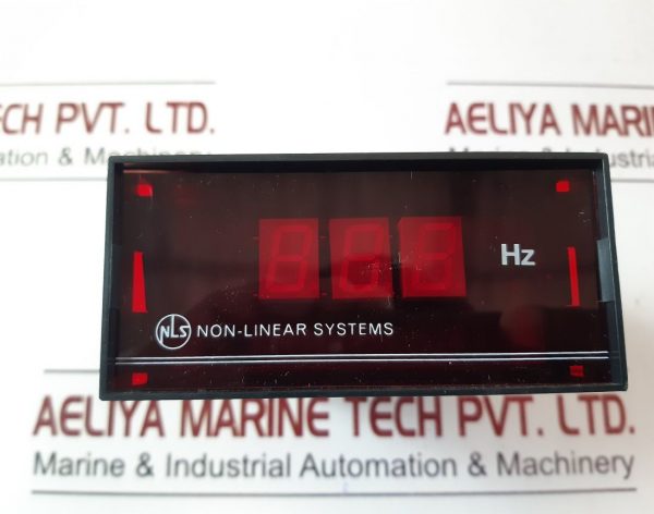 NON-LINEAR SYSTEMS FM-3TB/120 FREQUENCY MONITOR