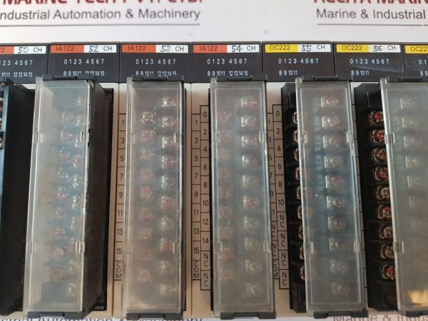 OMRON RT201 / C200H / IA 122 / OC222 RACK MODULE