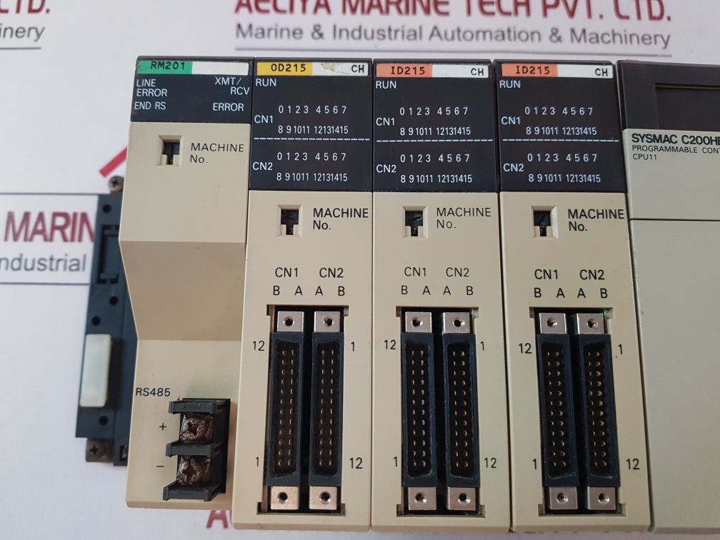 OMRON SYSMAC C200HE/RM201/ID215/PD024 RACK MODULE