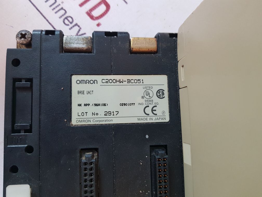 OMRON SYSMAC C200HE/RM201/ID215/PD024 RACK MODULE