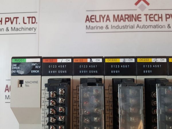 OMRON SYSMAC C200HE / RM201 / IA 122 / OC222 / OC224 RACK MODULE