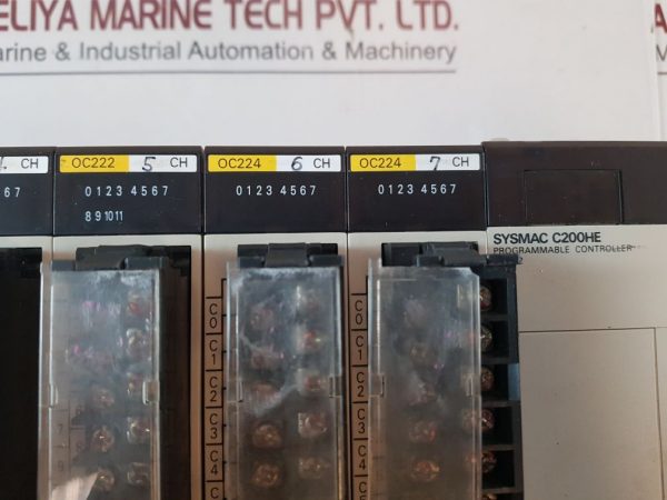 OMRON SYSMAC C200HE / RM201 / IA 122 / OC222 / OC224 RACK MODULE