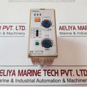OMRON SE-SP2N MOTOR RELAY 1 TO 10 SEC