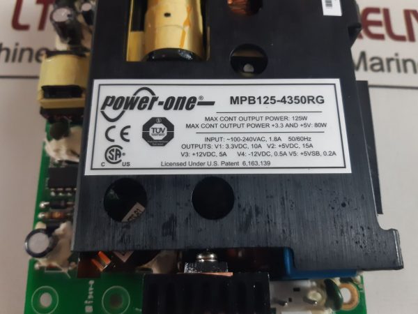 POWER-ONE MPB125-4350RG AC/DC POWER SUPPLY