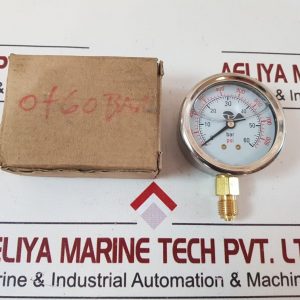 PRESSURE GAUGE. DIA 63MM