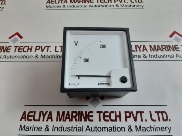 SCHLUMBERGER VOLTMETERS 0-250V