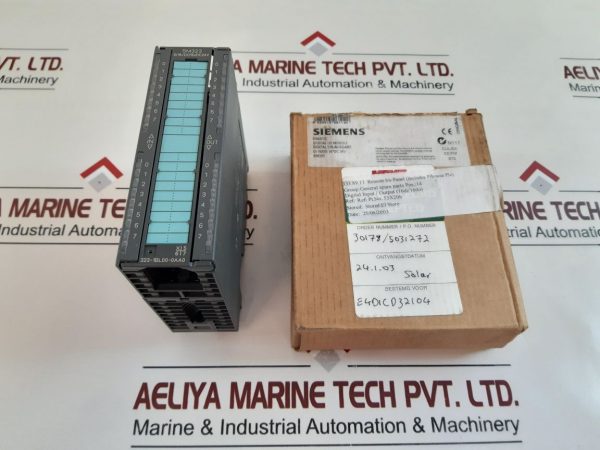 SIEMENS 6ES7 323-1BL00-0AA0 DIGITAL I/O MODULE