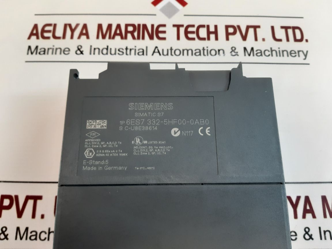 SIEMENS SIMATIC 6ES7 332-5HF00-0AB0 ANALOG OUTPUT MODULE
