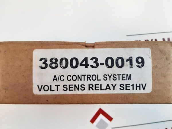 STAEFA CONTROL SYSTEM VOLTAGE SENSITIVE RELAY SE1HV