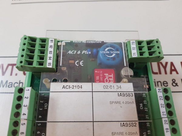 STEIN SOHN F101003A ACI 6 PLUS ANALOG CURRENT INPUT