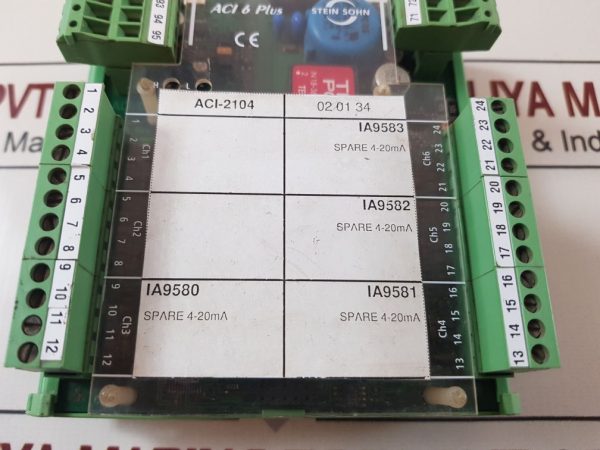 STEIN SOHN F101003A ACI 6 PLUS ANALOG CURRENT INPUT