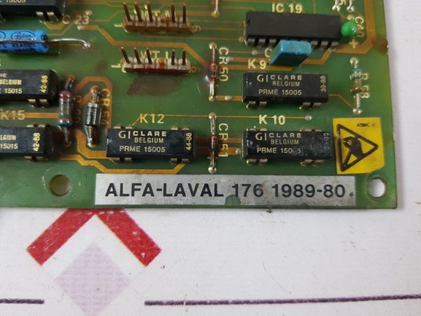 SAAB ALFA-LAVAL KK 8592 040-11-2K PURIFIER CARD