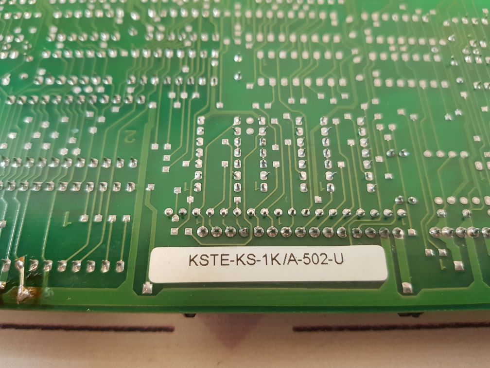 SCHLEICHER KSTE-KS-1K/A-502-U PCB CARD - Image 8