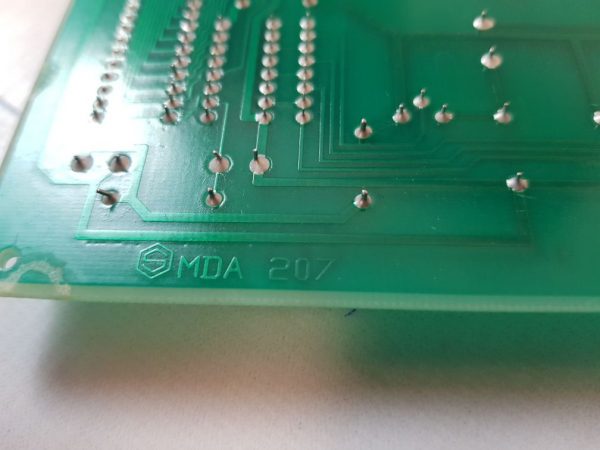 SCHLEICHER MDA207-UY PCB CARD 94V-0