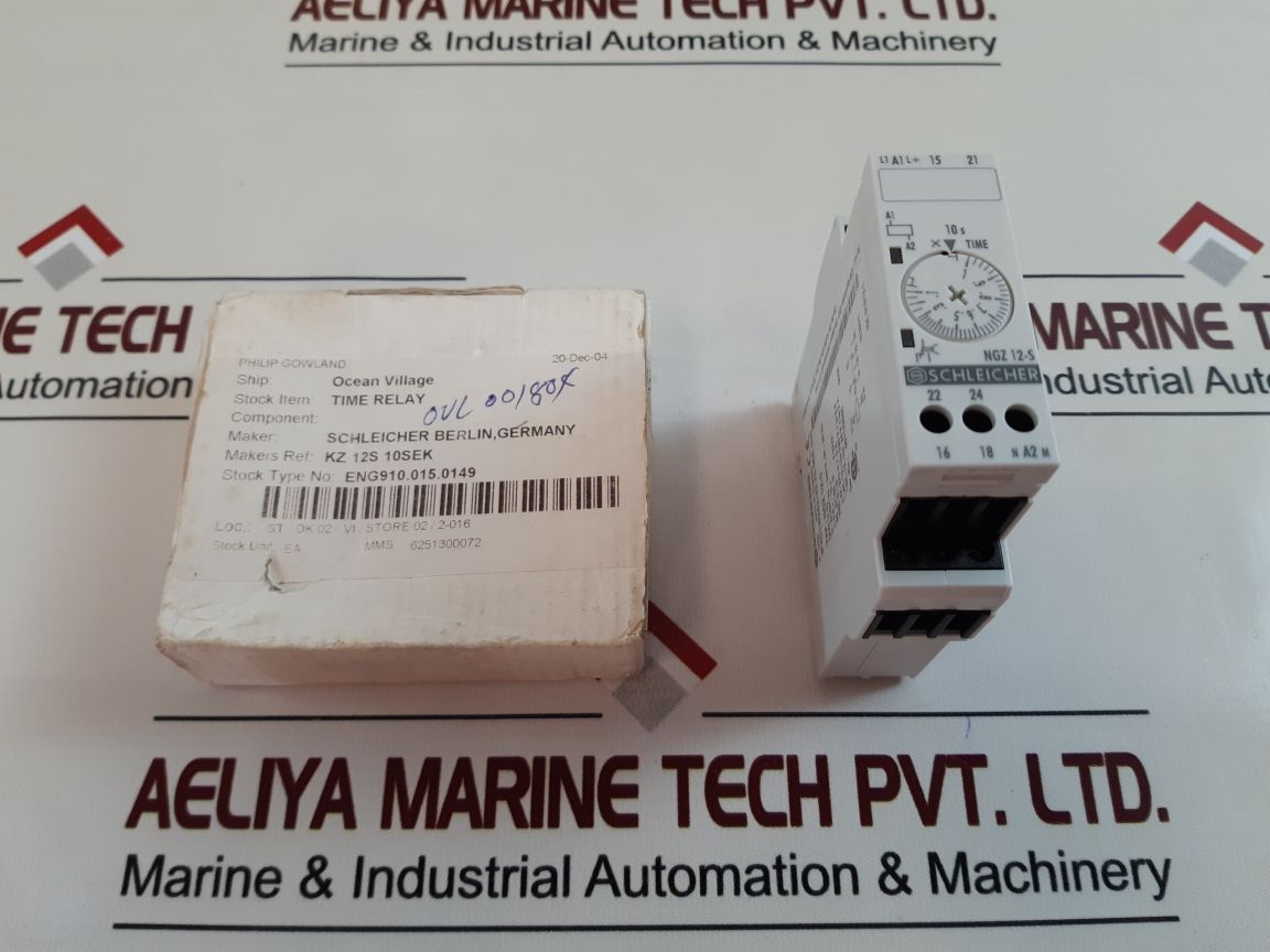 SCHLEICHER NGZ 12-S TIME RELAY