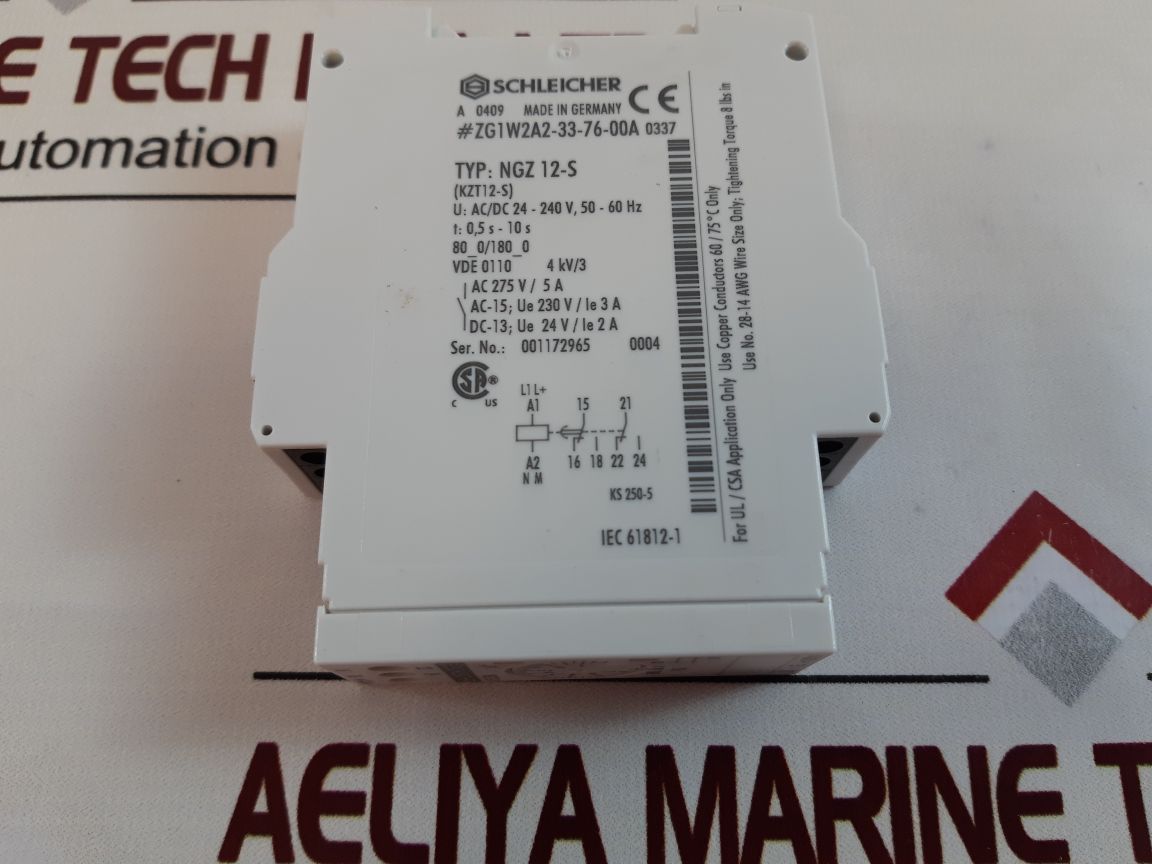 SCHLEICHER NGZ 12-S TIME RELAY