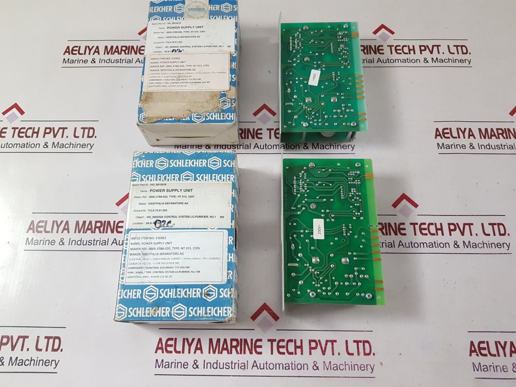 SCHLEICHER NT015-230-Z POWER SUPPLY UNIT