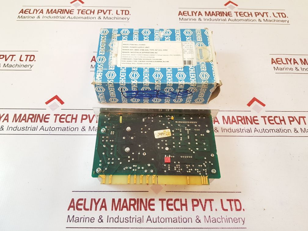 SCHLEICHER NT015 POWER SUPPLY UNIT