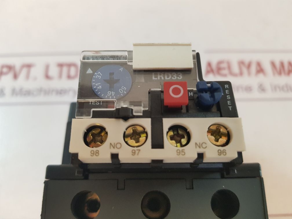 SCHNEIDER ELECTRIC TELEMECANIQUE LRD33 THERMAL OVERLOAD RELAY 10A