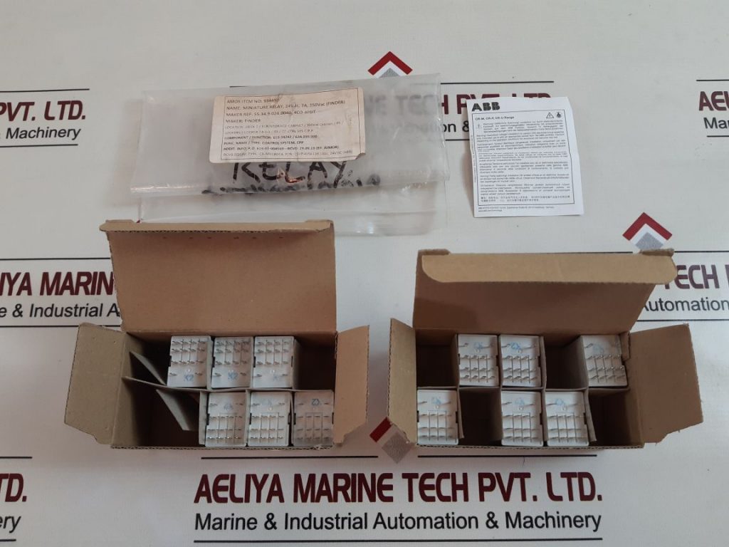 ABB CR-M024DC4 RELAY 1SVR405613R1000 - Aeliya Marine