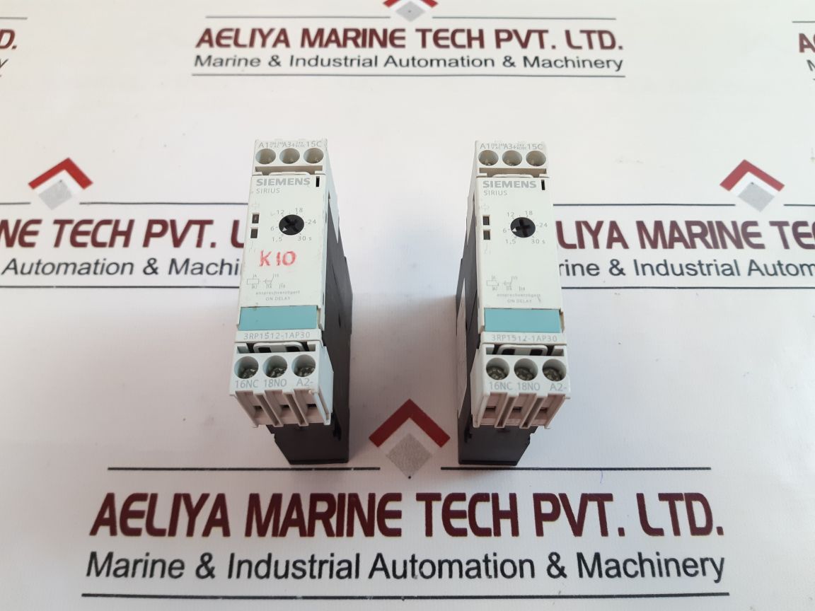 SIEMENS SIRIUS 3RP1512-1AP30 TIMER RELAY - Image 5