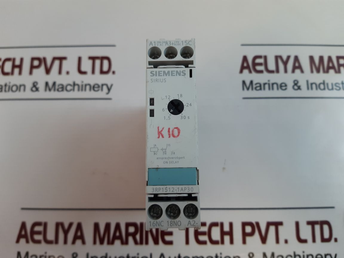 SIEMENS SIRIUS 3RP1512-1AP30 TIMER RELAY - Image 4