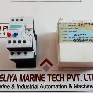 SIEMENS 3RU1116-1GB1 OVERLOAD RELAY IP20