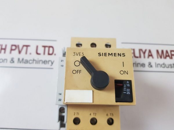 SIEMENS 3VE3 000-2NA00 MOTOR STARTER