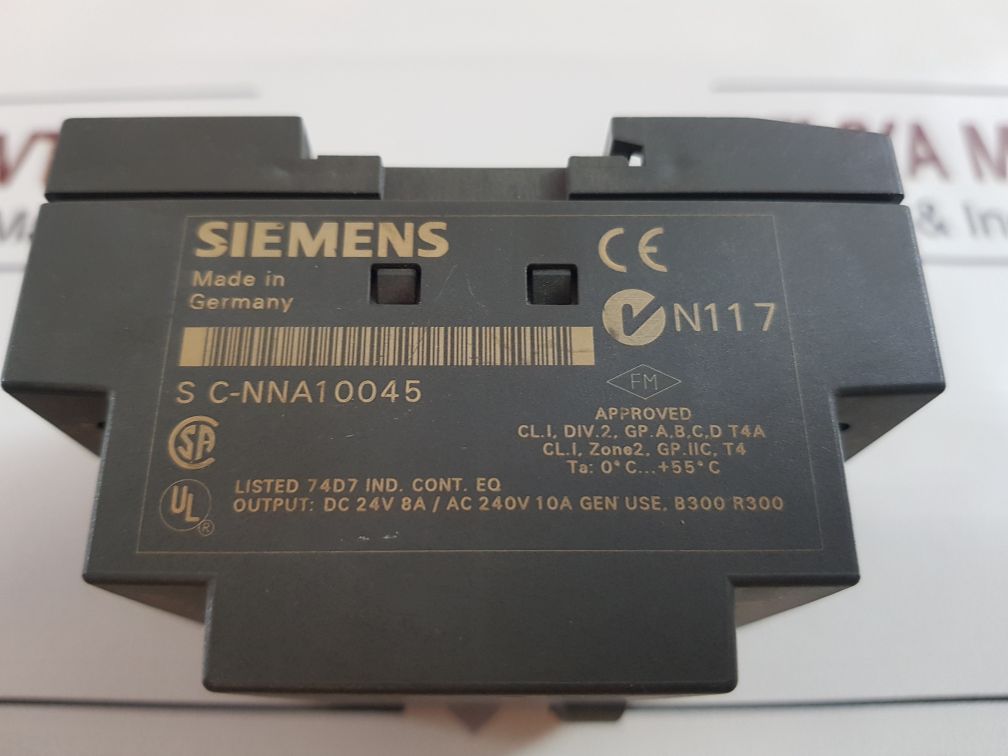 SIEMENS 6ED1 052-2MD00-0BA3 LOGO! 12/24RCO LOGIC MODULE