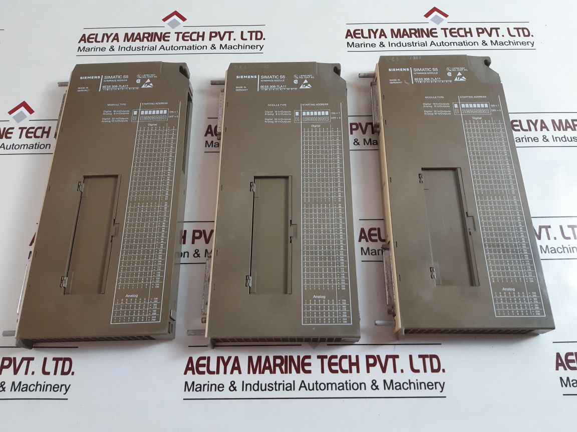 SIEMENS 6ES5 306-7LA11 INTERFACE MODULE