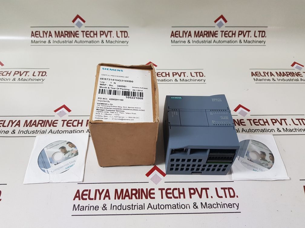 SIEMENS 6ES7 212-1AE31-0XB0 SIMATIC S7-1200 CPU 1212C DC/DC/DC