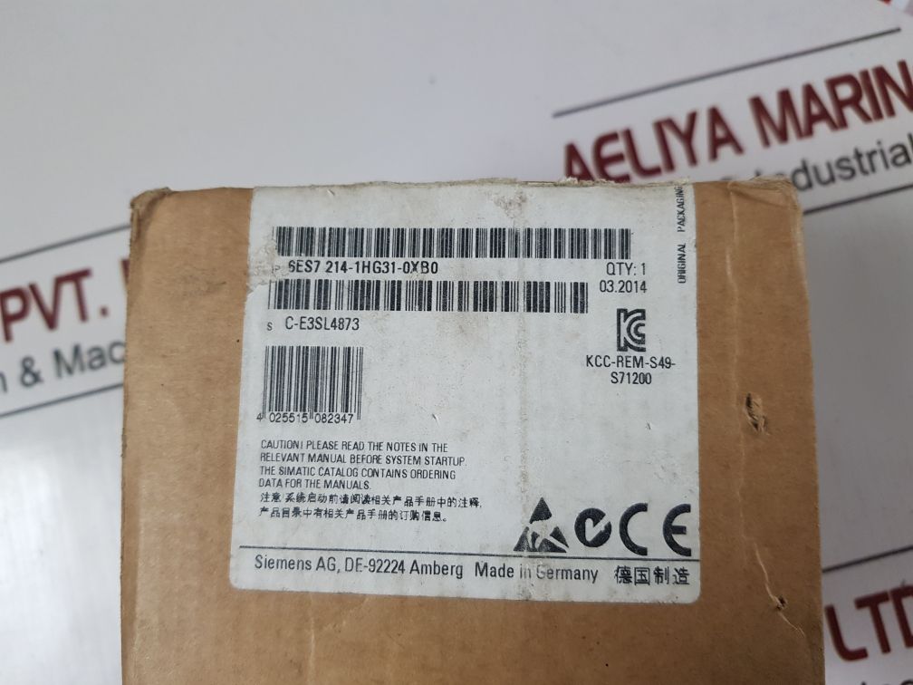 SIEMENS 6ES7 212-1AE31-0XB0 SIMATIC S7-1200 CPU 1212C DC/DC/DC - Aeliya ...