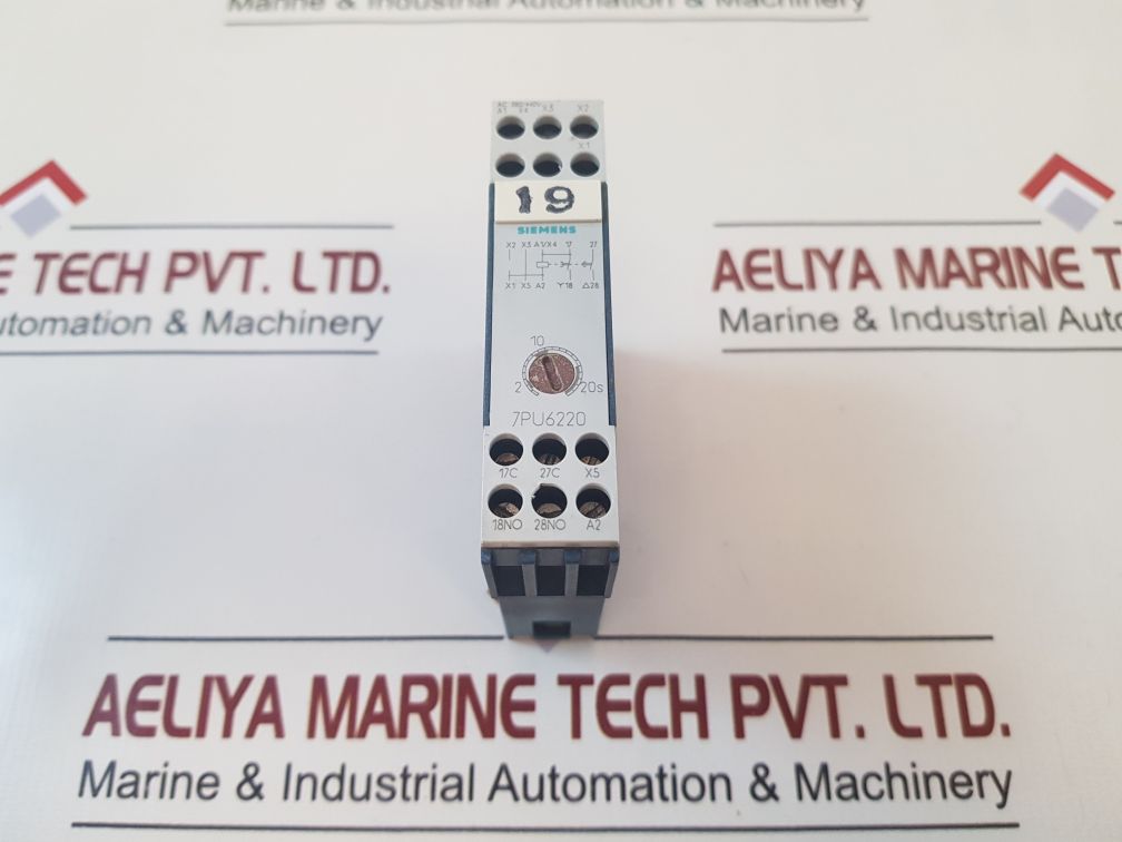 SIEMENS 7PU6220-7NT20 TIMER RELAY