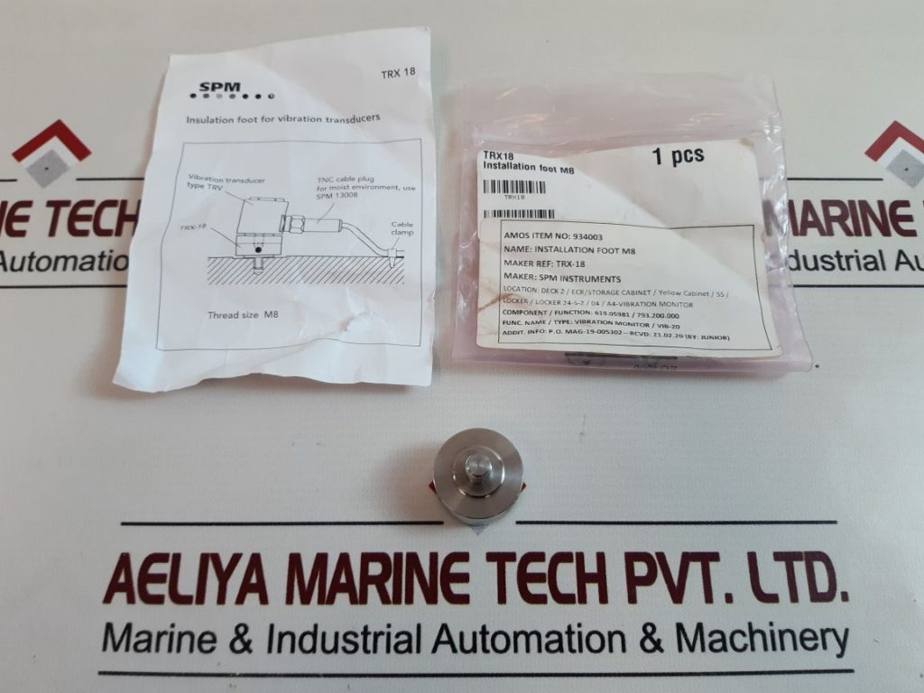 SPM INSTRUMENTS TRX-18 VIBRATION MONITOR - Aeliya Marine