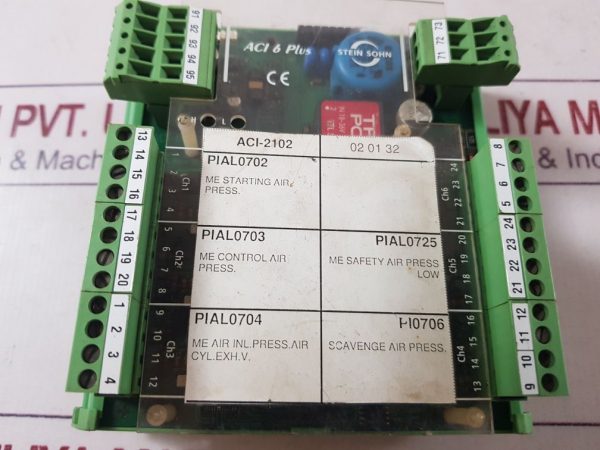 STEIN SOHN F101003A ACI 6 PLUS ANALOG CURRENT INPUT REV J